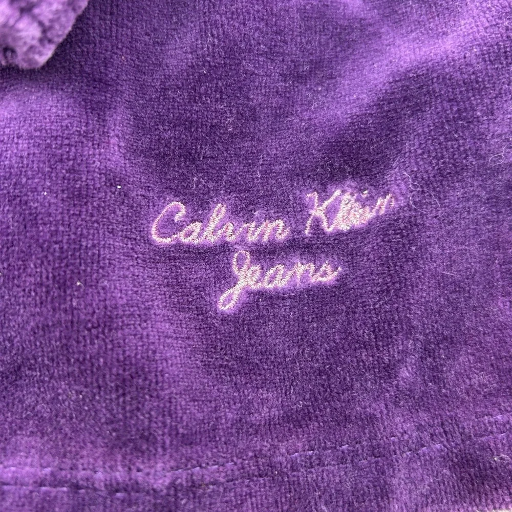Crazy 8 Pink Moto Jacket & Calvin Klein Purple Velour Hoodie Bundle 12-18 Months
